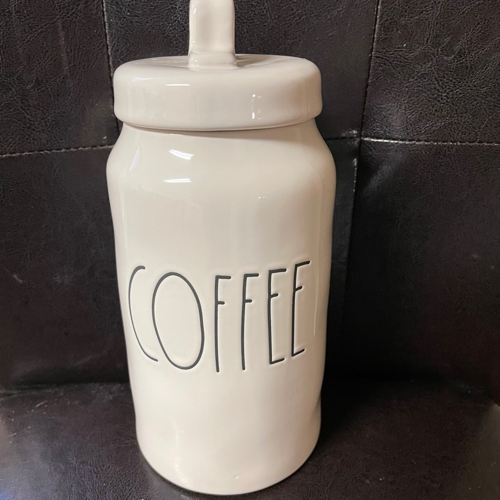 Rae Dunn coffee canister